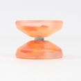 thumbnail image 2 of YoYoFactory Atom Smasher Yo-Yo - Performance Polycarbonate YoYo (Fire Marble with Black Hub), 2 of 3