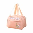 thumbnail image 1 of Bento Lunch Bag With Rice Insulation Large Capacity Waterproof Ice Pack Compatible Office Lunch Box 10.62 in x 5.9 in x 7.67 in, 1 of 6