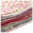 thumbnail image 6 of 100Pcs 10x10cm Square Floral Cotton Fabric Patchwork Cloth & 60pcs DIY quilting Patch 10cmx10cm charm pack cotton fabric, 6 of 10