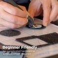 thumbnail image 6 of 3Doodler Flow 3D Printing Pen for Teens, Adults & Creators! - Black - with Free Refill Filaments + Stencil Book + Getting Started Guide, 6 of 10
