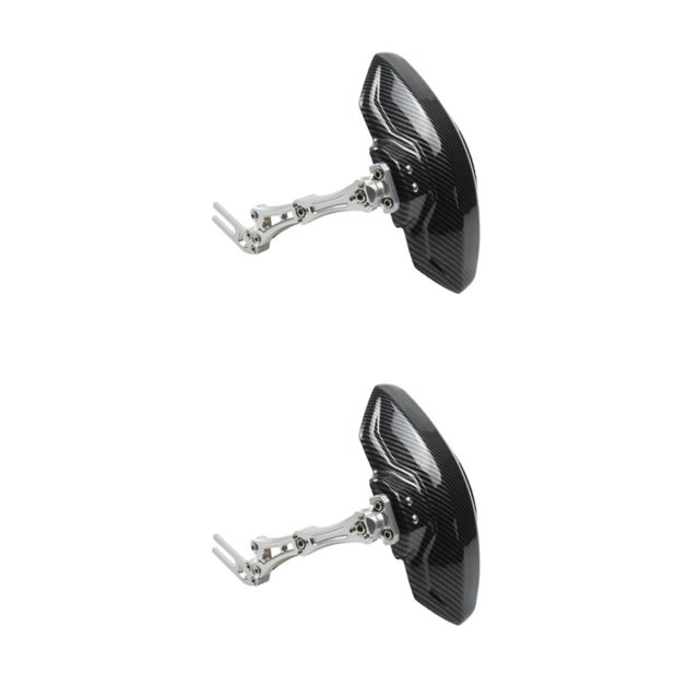 maskred Rear Mudguard Fender for N1s M3 Electric Bike Effective Protection Silver 2Set