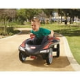 Little Tikes Jett Car Racer Ride On Pedal Car, Black and Red