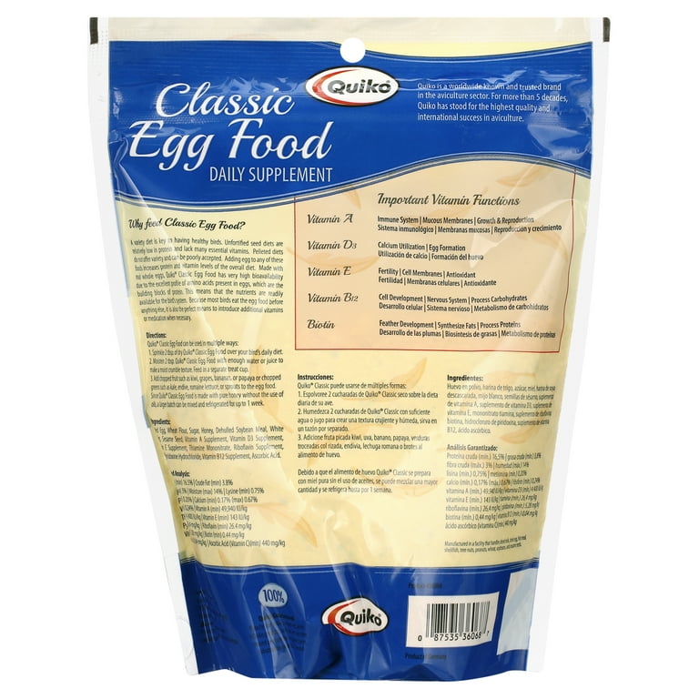 Quiko Classic Egg Food Supplement 1.1 lb