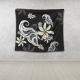 thumbnail image 3 of Hawaiian Butterfly Plumeria Polynesian Tapestry - AH, 3 of 3