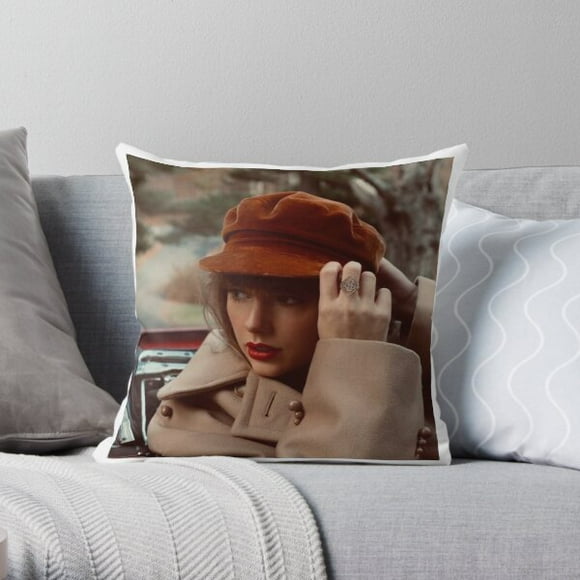 Red (Taylor's Version) Throw pillowcase Square Throw Pillow Cases For Couch Sofa Bed Living Room Home Decorative