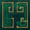 thumbnail image 2 of Zarris, Chariklia 20x20 White Modern Wood Framed Museum Art Print Titled - Emerald Diversion II, 2 of 4