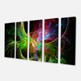 thumbnail image 2 of Designart 'Multi Color Fractal Abstract Design ' Abstract Canvas Art Print, 2 of 3