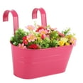 thumbnail image 4 of YIgang 2PCS Garden Tool Metal Iron For Railing Fence Home Decor Detachable Balcony Plant Holder Hanging Flower Pots Hooks, 4 of 23