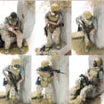 thumbnail image 6 of Cocobaby 1/6 Special Force Wounded Soldier Action Figure Army Action Figures Playset Toys, 6 of 15