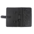 thumbnail image 2 of Funda Protectora Portátil Para Teclado Inalámbrico De Cuero Pu Con Soporte Para Funda Con Clip Para Teléfono Protección Completa matsuzay EL013818-00, 2 of 5