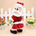 thumbnail image 5 of Papá Noel bailando, musical, eléctrico, twerk, Papá Noel cantando, bailando, movimiento de cadera, figura, cadera retorcida, juguetes, regalo de Navidad y Año Nuevo, 5 of 5
