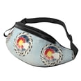 thumbnail image 7 of Men Women Fun Colorado Pattern Fanny Pack Crossbody Waist Belt Bag Easy Carry Any Phone Wallet, 7 of 7