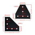 thumbnail image 5 of LIANXUE 90 Degree Joint Board Plate Set for 3030 4040 Series Aluminum Profile, 5 of 10