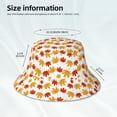 thumbnail image 5 of Balery Maple Leaf Sun Hats for Men Women Bucket Hat UPF 50+ Buckey Hat Boonie Hat Foldable UV Protection Hiking Beach Fishing Summer, 5 of 9