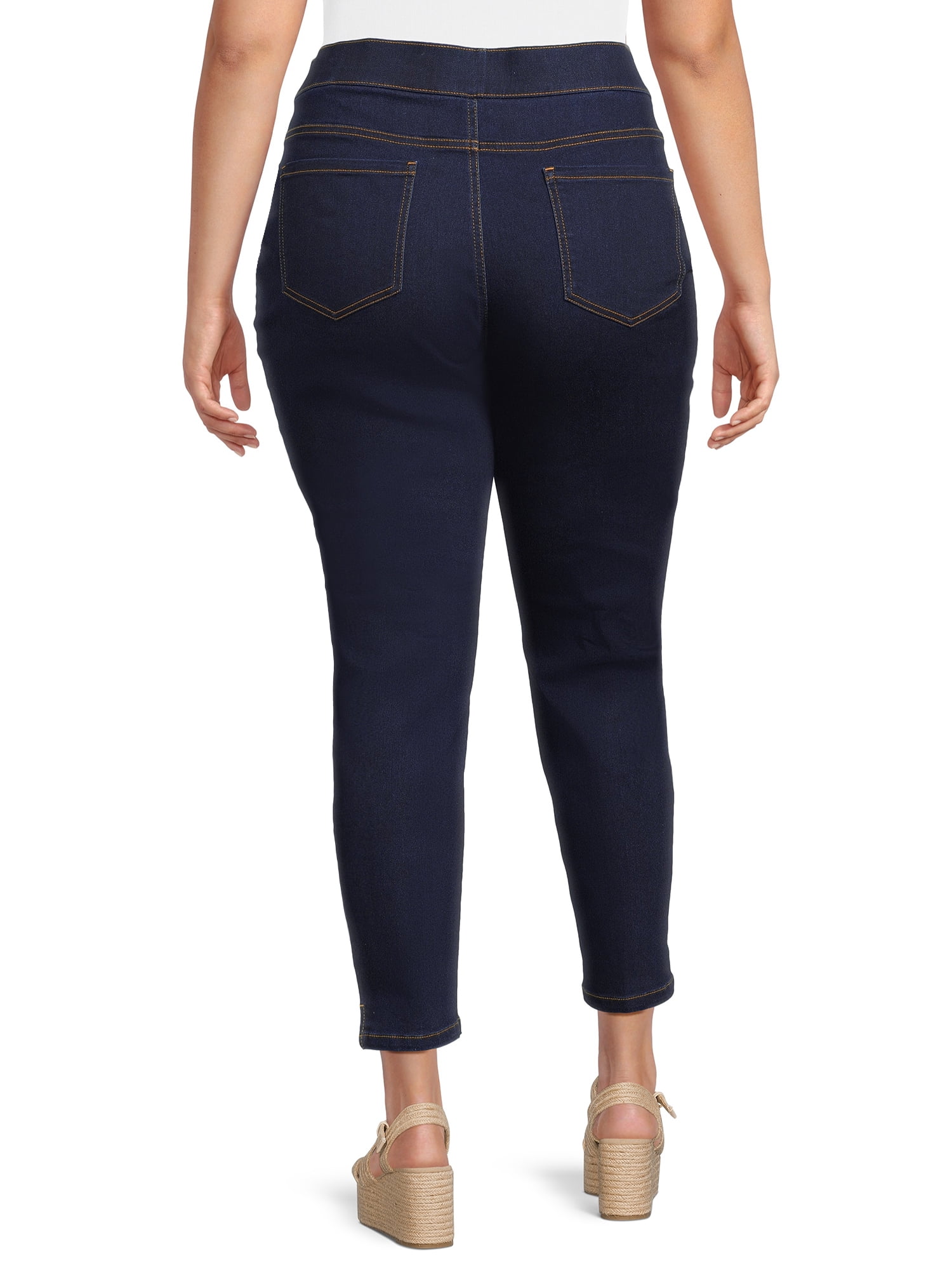The Pioneer Woman Denim Pull On Stretch Jeggings, Women's