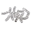 thumbnail image 2 of MERIGLARE 15 Pcs/lot Perles de Dread lock Anneaux de Cheveux Pince à Tresse Réglable, 2 of 6