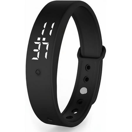 Vibrating Alarm Wristband,Silent Shock Clock Bracelet Bands,Deaf People Watchfor Heavy Sleepers Wearable Wrist Band That Won't Wake Partner Vibration Bed Shaker