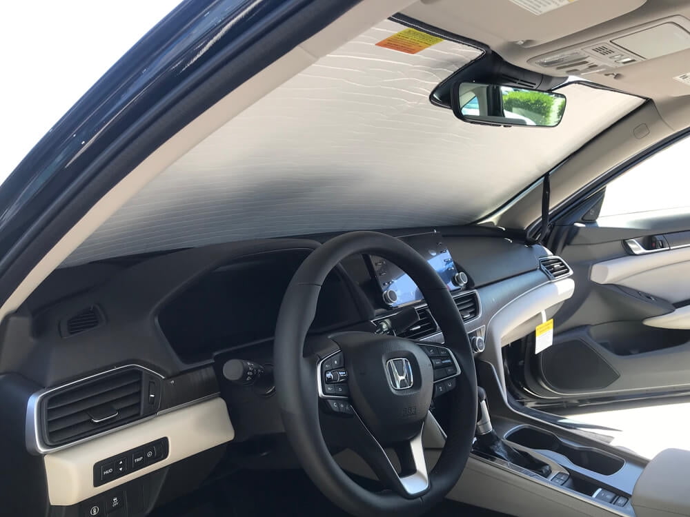 HeatShield, The Original Windshield Sun Shade, CustomFit for Honda