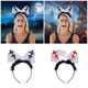 thumbnail image 2 of Youth Fashion Headbands Shower Hair Band Stylish Headdress Daily Dating Hairhoop for Children and Adults Red, 2 of 4