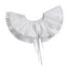 thumbnail image 5 of Cuello desmontable,Collar falso para mujer,collar falso,collar decorativo,Cuello de muñeca plisado,cuello falso tipo chal de corte suave,Capa mini blanca con cordones y cuello desmontable de, 5 of 8