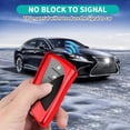 thumbnail image 3 of Key Fob Cover Compatible with Lexus ES250 ES350 GX550 LX600 LS500 LC500h NX300h RX350 RX450h UX200 2018-2025 Keychain Case Holder Protector,Red, 3 of 6