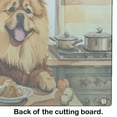 thumbnail image 3 of Chow Chow Fall Kitchen Pumpkins Glass Cutting Board Large 12 in x 15 in, 3 of 5