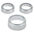 thumbnail image 2 of 3pcs Air Conditioner Knob Decorative Ring Car Interior Button Ornaments, 2 of 7