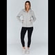 thumbnail image 5 of Sudaderas con Capucha y Cremallera para Mujer, Chaquetas de Forro , Sudaderas de Gran Tamaño, Conjuntos de Moda de Otoño, Suéteres, Ropa de Invierno. Gris XL, 5 of 10