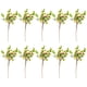 thumbnail image 1 of Monstrate 10 piezas de bayas artificiales que admiten mascotas, seguras y no tóxicas para amigos peludos, flores artificiales Decoración Verde 25cm, 1 of 6