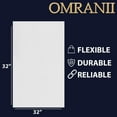 thumbnail image 2 of Multiple Sizes Clear Flat Poly Bags - 32"x32" & (50 Bags) 1.5Mil Flat Open Top Plastic Packaging Packing | Flexible and Durable Plastic Bags | Low-Density Polyethylene (LDPE), 2 of 7
