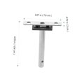 thumbnail image 4 of unbranded 4Ud Soportes Metálicos Para Estantes Flotantes T Resistente Y Duradero Color Plata, 4 of 7