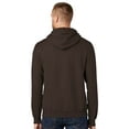 thumbnail image 2 of Mens Premium Hooded Hoodie Sweatshirt, 3XL-Tall Dark Chocolate Brown, 2 of 3