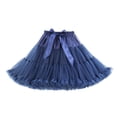 thumbnail image 1 of Mikilon Women's Solid Color Dance Party Dance Ballet Bandage Tutu Skirts, 1 of 3