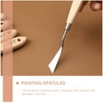 thumbnail image 5 of Worgeous Professional Oil Painting Spatulas with Smooth Wooden Handles for Art Painting 6 Pieces, 5 of 8