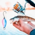 thumbnail image 7 of Metal Trout Spoon Lure Colorful Reflective Fishing Spoon Swimbait Jig Bait Spinner Bait with Sharp Hook for Freshwater Saltwater Bass Pike Anglers Father's Day Gift Dad Grandpa Boyfirend, 7 of 7
