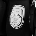 thumbnail image 4 of Premium Silver Start Stop Button Cover Trim for BMW 1 2 3 Series F30 X1 X6, 4 of 8