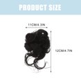 thumbnail image 4 of 2 Pcs Chignon Désordonné Postiche Chignon Bouclé Extensions de Cheveux, 4 of 8