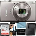 thumbnail image 1 of Canon PowerShot IXY 650 (ELPH 360) HS Digital Camera (Silver) with 12x Optical Zoom Lens + 32GB Memory Card + Cleaning Pen + ZeeTech Starter Bundle, 1 of 4