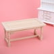 thumbnail image 1 of Modelo de madera, 1:12 Mini modelo de muebles de jardín de madera Mini mesa de madera creada con maestría, 1 of 10