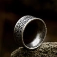 thumbnail image 3 of Dinheiro Anillo de acero inoxidable antigua 4 bestia guardiana, dragón, tigre blanco, suzaku, talla de basalto, 3 of 5