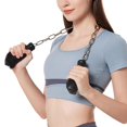 thumbnail image 1 of Cuerda para tríceps Colamx Cuerda de tensión para tríceps Cuerda de tracción ligera y resistente Accesorio para máquina para entrenamiento corporal, 1 of 8