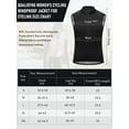 thumbnail image 7 of Leopatrix Women's Windproof Cycling Vest, Full-Zip Winter Sleeveless Bike Jacket with Zip Pockets for cycling 
,running,hiking, 7 of 7