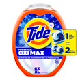 thumbnail image 2 of Tide Oxi Max Power PODS Laundry Detergent Pods, Stain Remover Plus Oxi Power, Detergent soap pacs for laundry washing, HE compatible, 3.96 Litres, 100 Wash Loads, 2 of 24