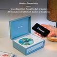 thumbnail image 4 of Tocadiscos Crosley CR3517A-WB Reproductor Portátil de CD con Bluetooth, 4 of 9