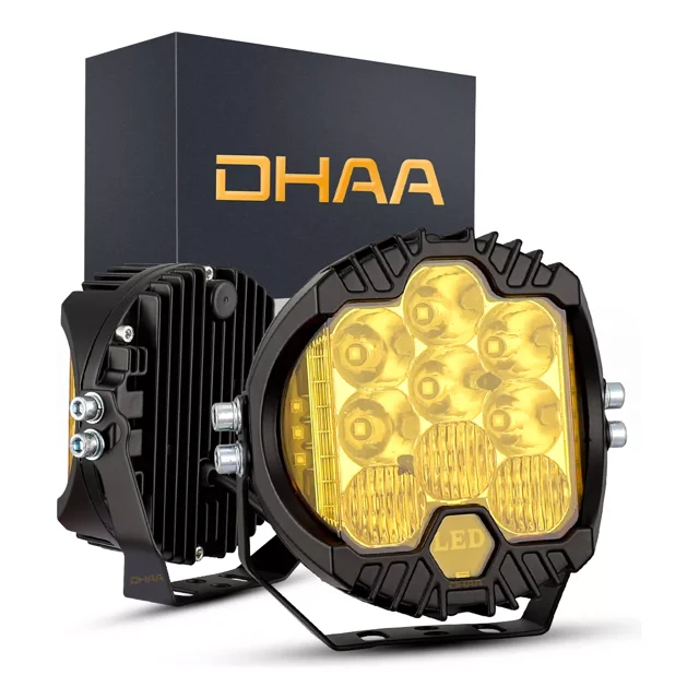 5'' Redondo Auxiliares Faro Niebla Offroad 4x4 Moto Jeep 1pz