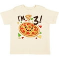 thumbnail image 3 of Inktastic I'm Three Pizza Birthday Party Boys or Girls Toddler T-Shirt, 3 of 5