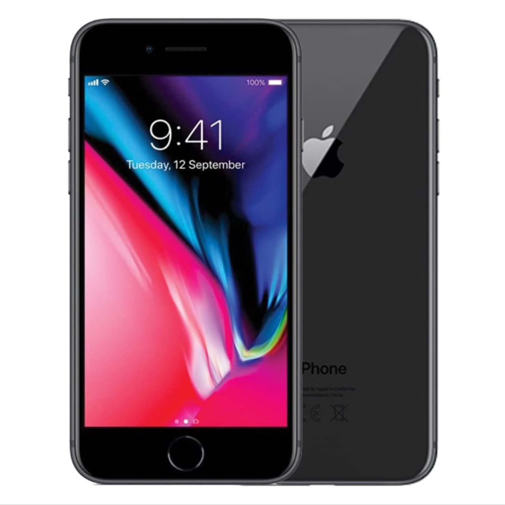 Apple iPhone 8 64 GB Smartphone, 4.7" LCD HD 1334 x 750, 2 GB RAM, iOS 11, 4G, Space Gray