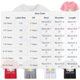 thumbnail image 3 of SERTG Girls Easter Floral Bunny Print Short Sleeve T Shirt Soft Lightweight Crew Neck Tee Casual Regular Fit Breathable Comfortable Spring Top Fashion Holiday T Shirt(Sky Blue#1,11-12 Years), 3 of 8