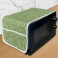 thumbnail image 1 of Plant Microwave Oven Cover, Fascinating Leaves on Branches Exotic Setting Floral Arrangement Jungle Themed Greens, Water Resistant Organizer with Pockets Kitchen, 36" x 12", Fern Green, by Ambesonne, 1 of 1