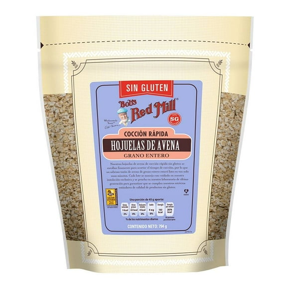 Hojuelas de avena Bob's Red Mill grano entero 794 g